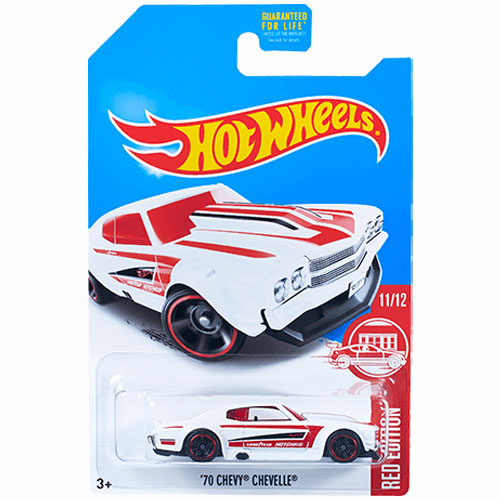 Hot Wheels 70 Chevy Chevelle Red Edition