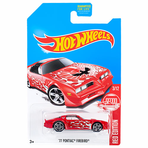 Hot Wheels 77 Pontiac Firebird Red Edition