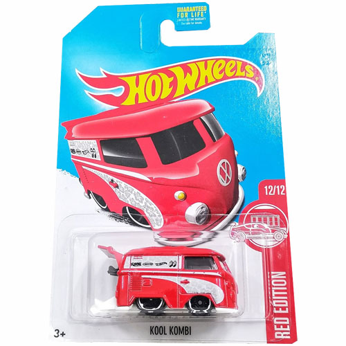 Hot Wheels Kool Kombi Red Edition