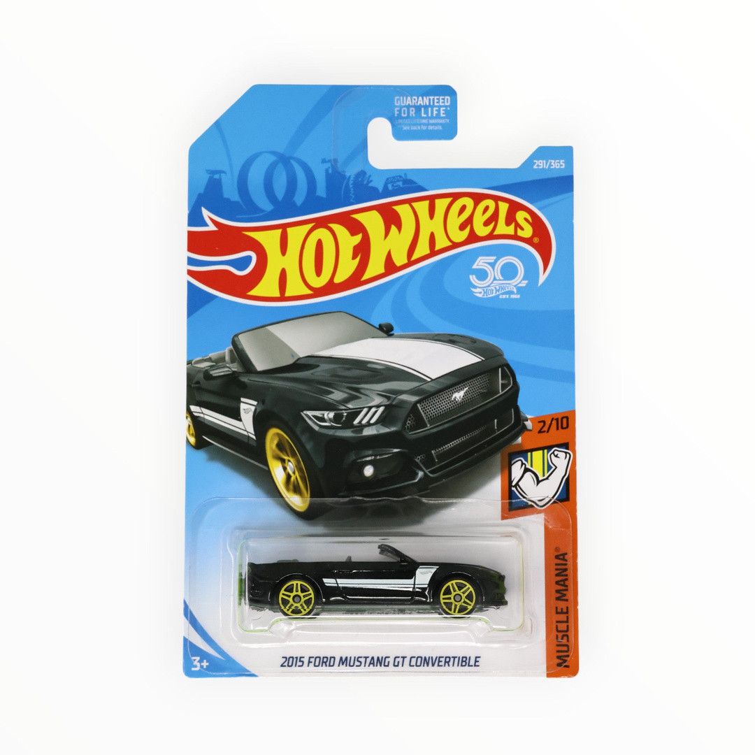 2015 Ford Mustang GT Convertible (Black)