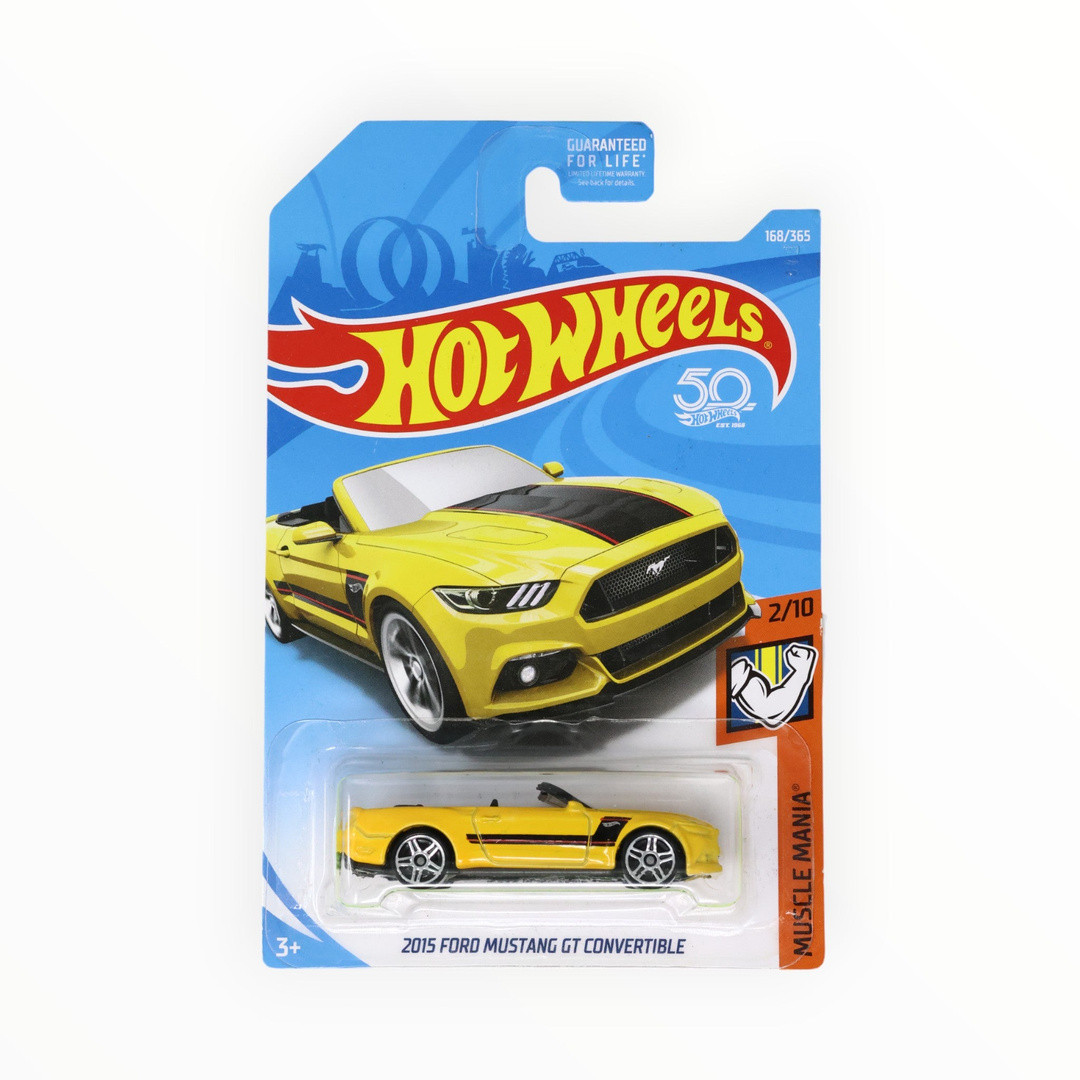 2015 Ford Mustang GT Convertible (Yellow)