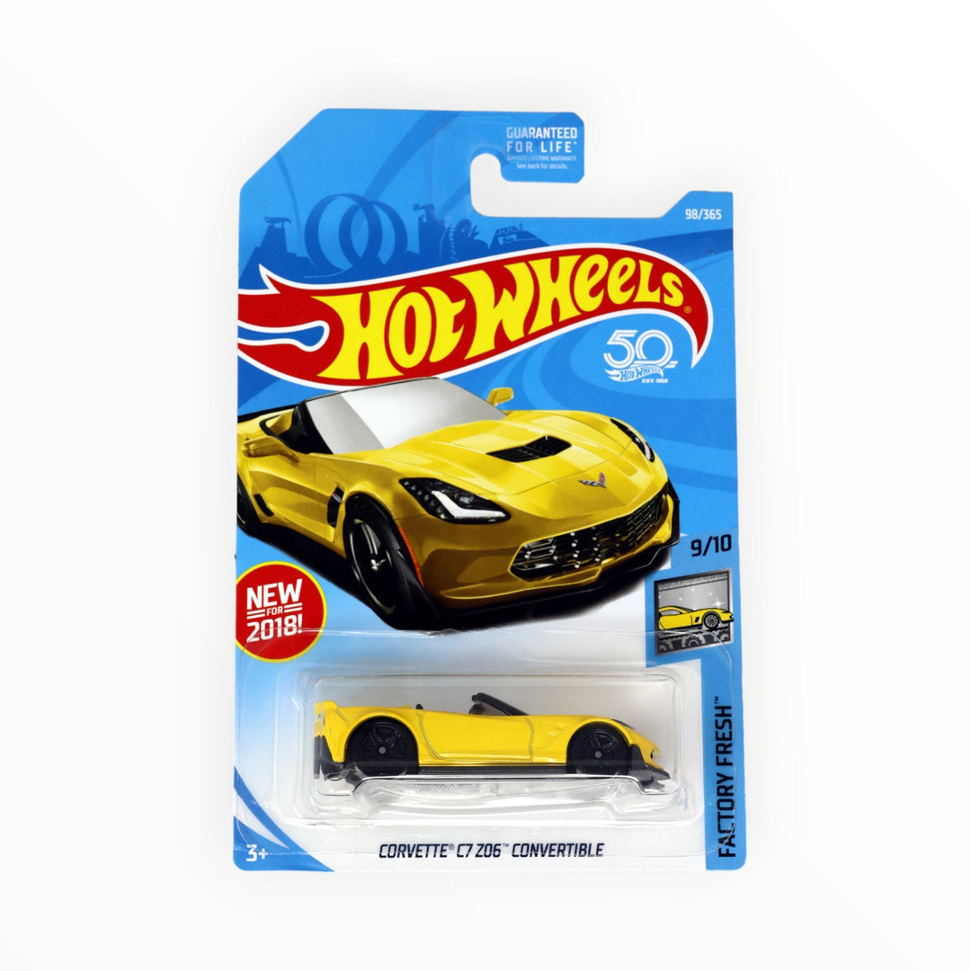 Corvette C7 Z06 Convertible (Yellow)