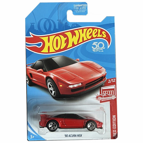 Hot Wheels 90 Acura NSX Red Edition