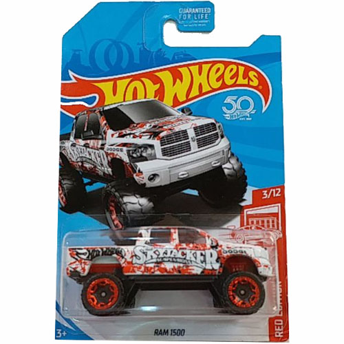 Hot Wheels Dodge Ram 1500 Red Edition