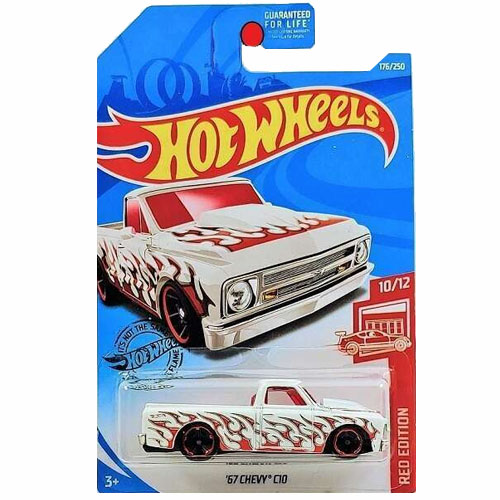 Hot Wheels 67 Chevy C10 Red Edition