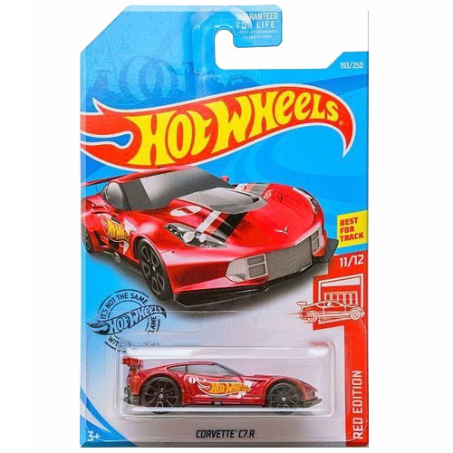 Hot Wheels Corvette C7.R Red Edition