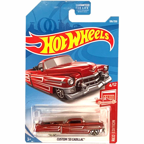 Hot Wheels Custom 53 Cadillac Red Edition