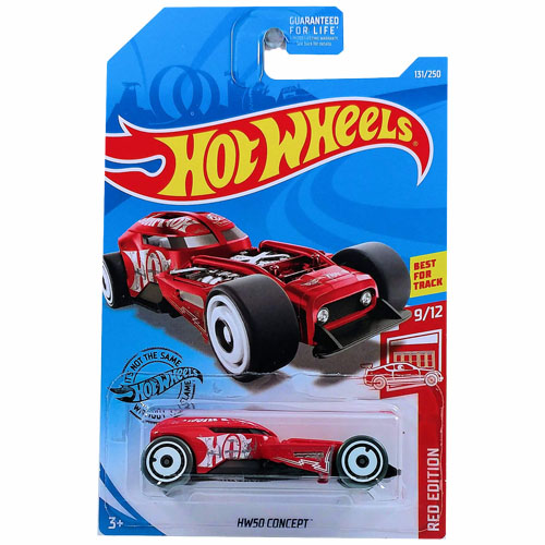 Hot Wheels HW50 Concept Red Edition