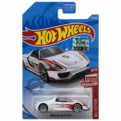 Hot Wheels Porsche 918 Spyder Red Edition