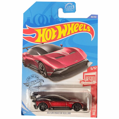 Hot Wheels Aston Martin Vulcan Red Edition