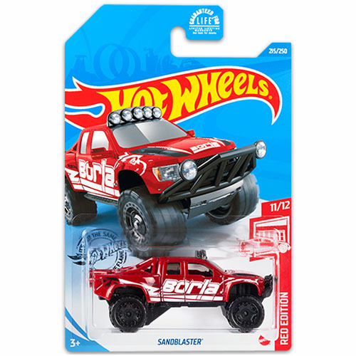 Hot Wheels Sandblaster Red Edition