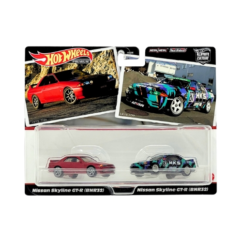 Nissan Skyline GT-R (BNR32) (Red) & Nissan Skyline GT-R (BNR32) (Black)