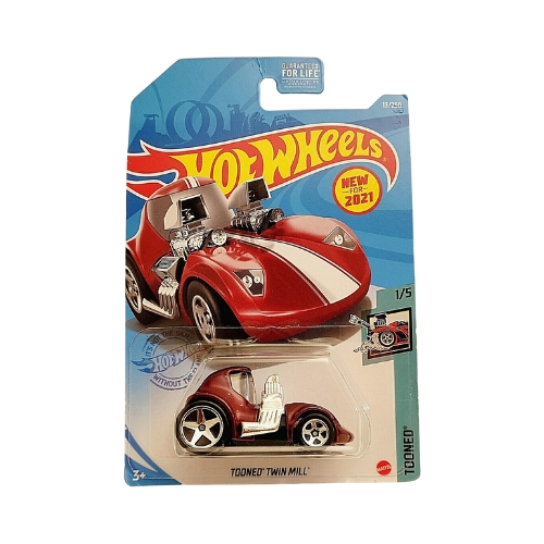 Tooned Twin Mill (Dark Red)