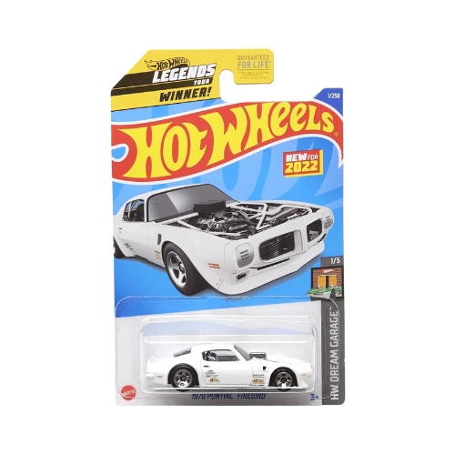 Hot Wheels 1970 Pontiac Firebird (White)