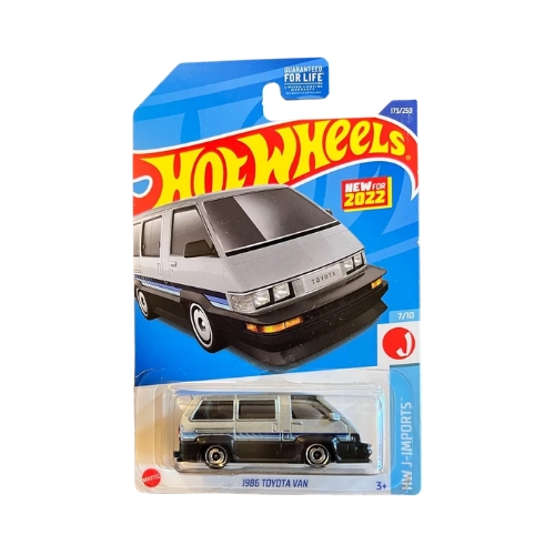 Hot Wheels 1986 Toyota Van (Silver)