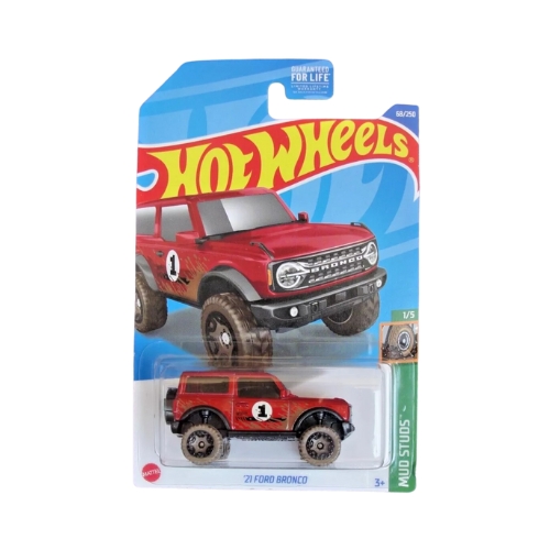 Hot Wheels '21 Ford Bronco (Red)