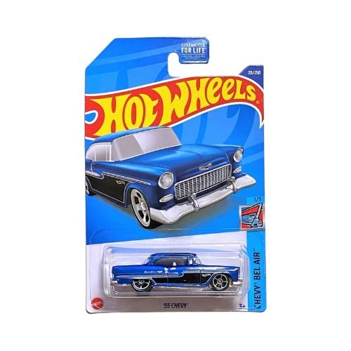 Hot Wheels '55 Chevy (Blue)