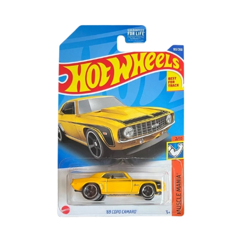 Hot Wheels '69 COPO Camaro (Yellow)