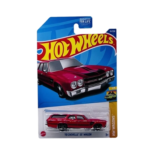 Hot Wheels '70 Chevelle SS Wagon (Red)