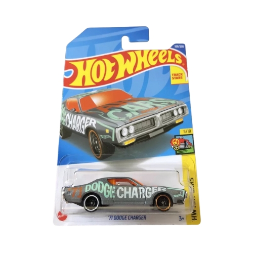 Hot Wheels '71 Dodge Charger (Gray)