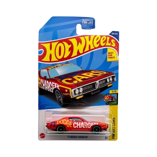 Hot Wheels '71 Dodge Charger (Red)