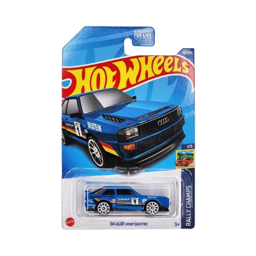 Hot Wheels '84 Audi Sport quattro (Blue)