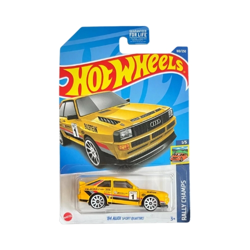 Hot Wheels '84 Audi Sport quattro (Yellow)