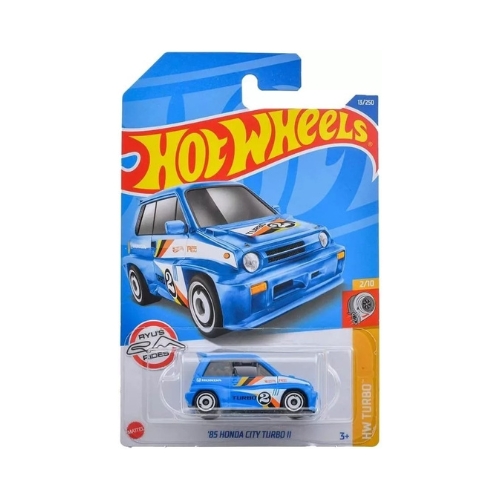 Hot Wheels '85 Honda City Turbo II (Blue)