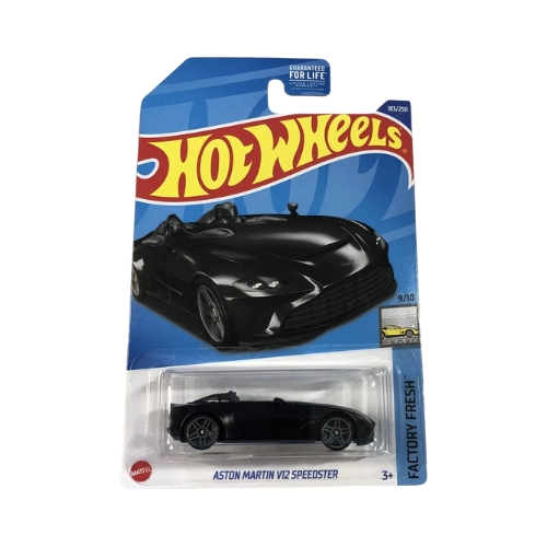 Hot Wheels Aston Martin V12 Speedster (Black)