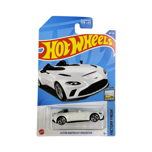 Hot Wheels Aston Martin V12 Speedster (White)