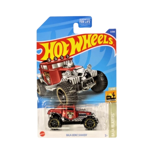 Hot Wheels Baja Bone Shaker (Maroon)