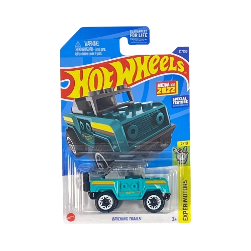 Hot Wheels Bricking Trails (Cyan)