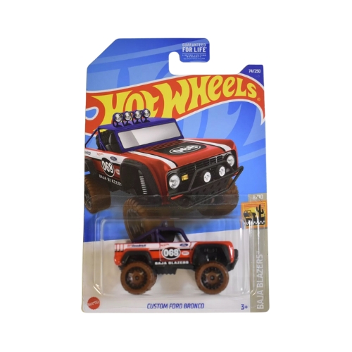 Hot Wheels Custom Ford Bronco (Red)