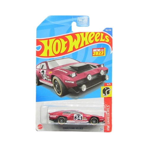 Hot Wheels Dimachinni Veloce (Red)