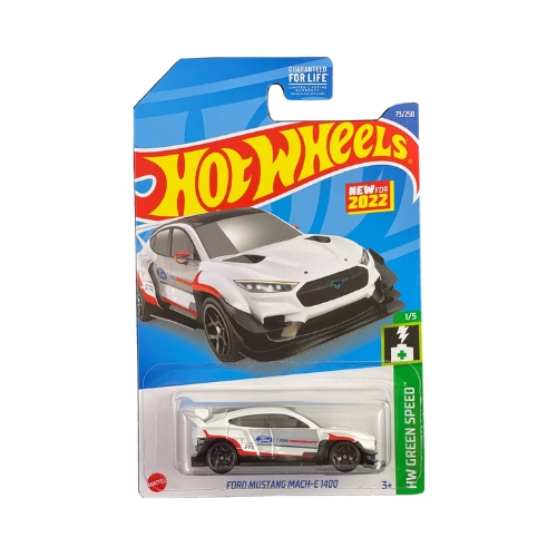 Hot Wheels Ford Mustang Mach-E 1400 (White)