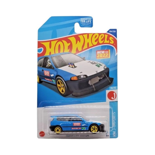 Hot Wheels Honda Civic Custom (Sky Blue)