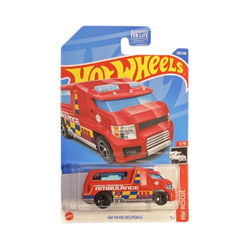 Hot Wheels HW Rapid Response (Red)