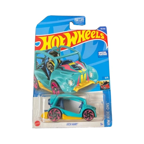 Hot Wheels Kick Kart (Cyan)