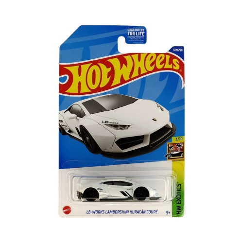 Hot Wheels LB-WORKS Lamborghini Huracán Coupé (White)