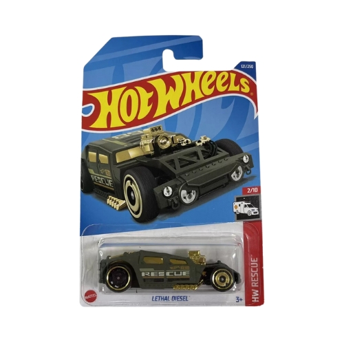 Hot Wheels Lethal Diesel (Artichoke Green)