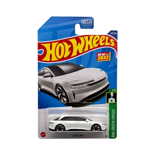 Hot Wheels Lucid Air (Metalflake Stellar White)