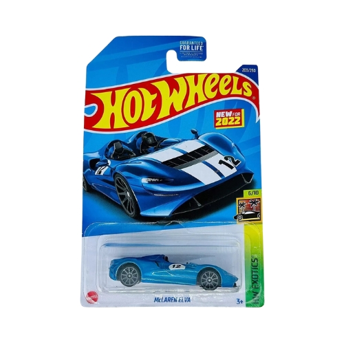 Hot Wheels McLaren Elva (Burton Blue)