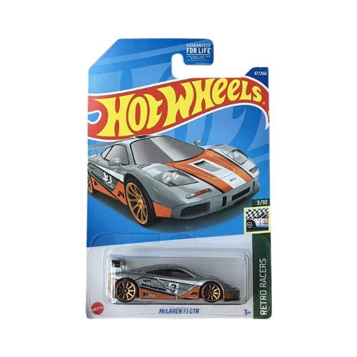 Hot Wheels McLaren F1 GTR (Silver)