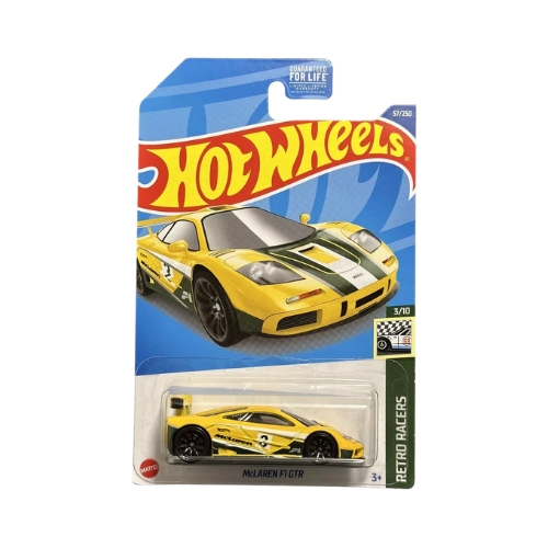 Hot Wheels McLaren F1 GTR (Yellow)