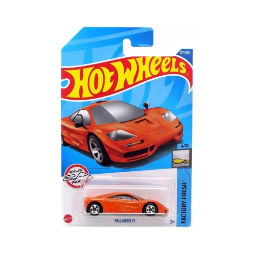 Hot Wheels McLaren F1 (Papaya Spark Orange)