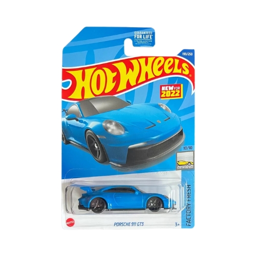 Hot Wheels Porsche 911 GT3 (Blue)