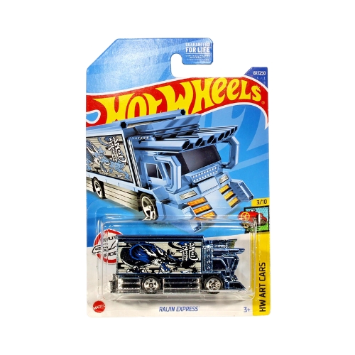 Hot Wheels Raijin Express (Blue)