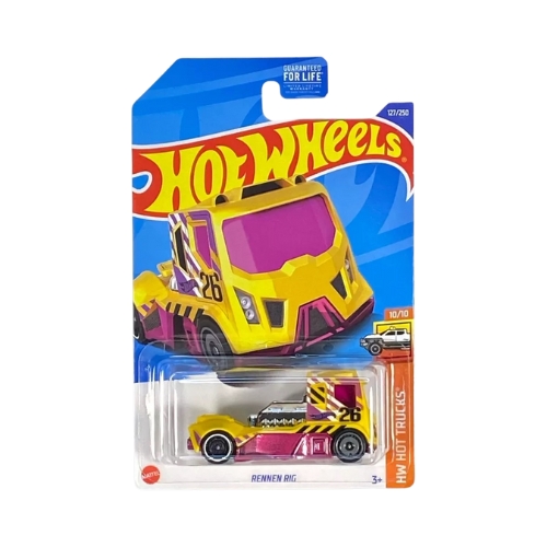 Hot Wheels Rennen Rig (Yellow)