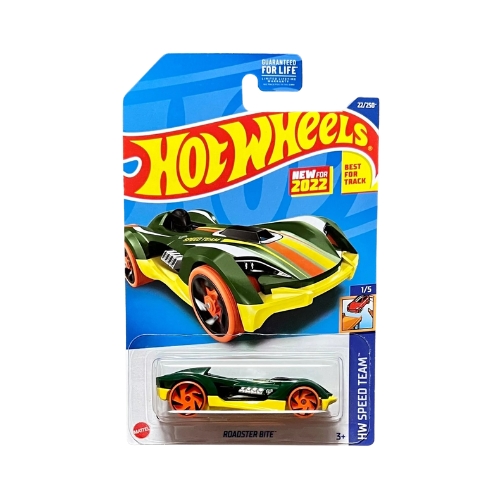 Hot Wheels Roadster Bite (Green)