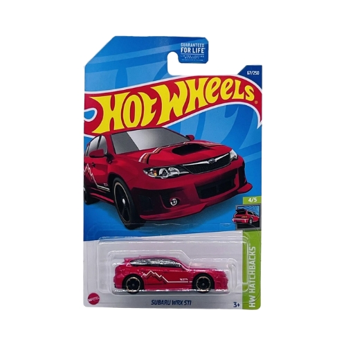 Hot Wheels Subaru WRX STI (Red)